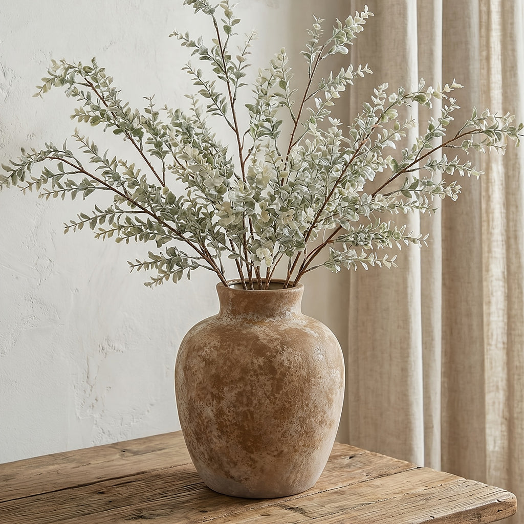 Easy-Access Ceramic Flower Vase – stylish tabletop accent, versatile floral display, designed for American kitchens, pantries, apartments, home organization, daily use and practical gifting