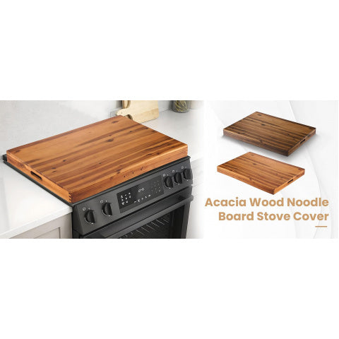 Premium Kitchen Cutting Board – durable food prep and serving, Acacia Wood Stove Cover for Gas Electric Burners 29 21 x21 22 x2 12, designed for American homes, daily convenience and practical gifting