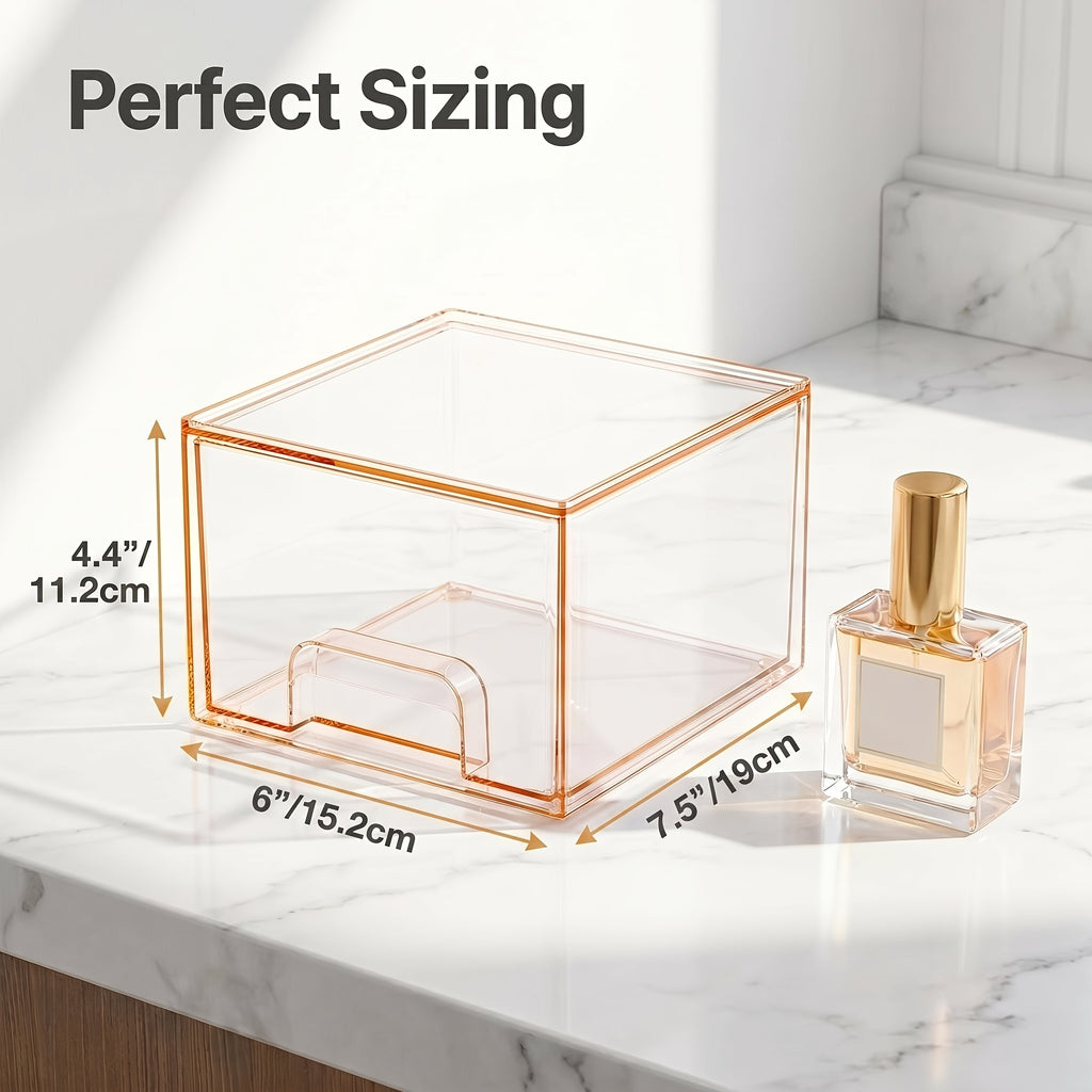 Versatile 8 Pack Stackable Storage Drawer – smooth-access cabinet organization, 8 Pack Acrylic Bathroom Makeup Organizer 7 5 D X 6 W X 4, designed for American homes, daily convenience and practical gifting