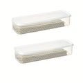 Versatile 2/4/6pcs Airtight Food Storage Containers – leak-resistant reusable meal prep, 2 4 6pcs Clear Rectangular Plastic Food Storage Containers with Flip-Top Lids - Airtight, designed for American homes, daily convenience and practical gifting
