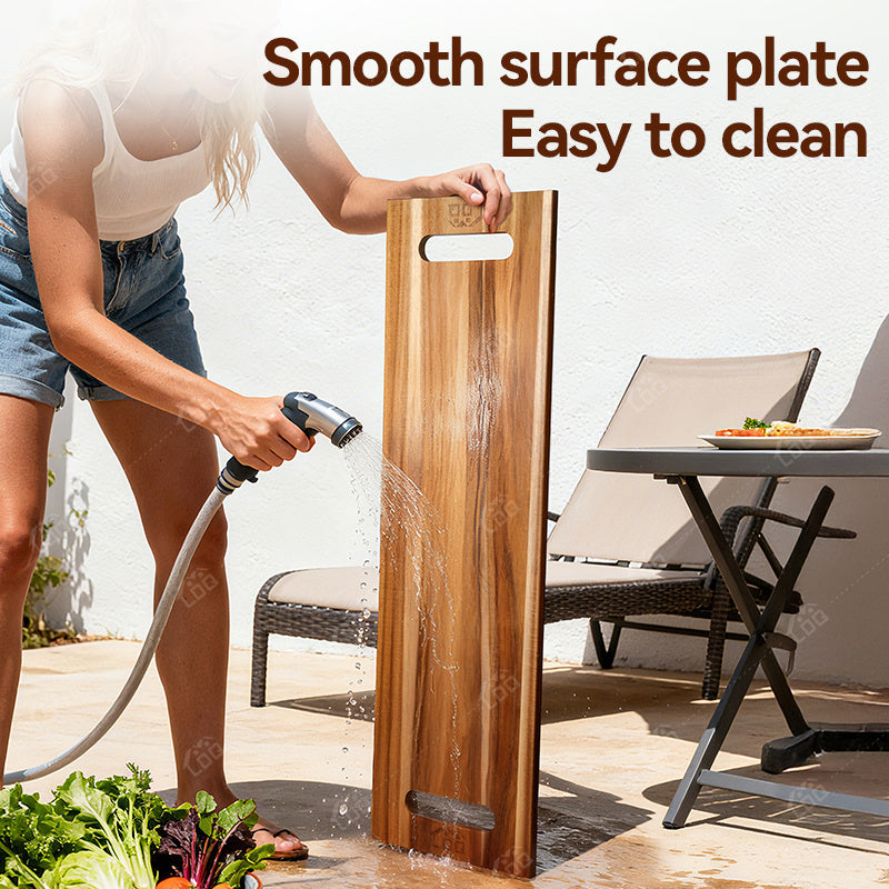 Premium Kitchen Cutting Board – durable food prep and serving, 36X12 Inch Extra Large Acacia Wood Charcuterie Board Cutting Board with Handles 3Ft Rectangular, designed for American homes, daily convenience and practical gifting
