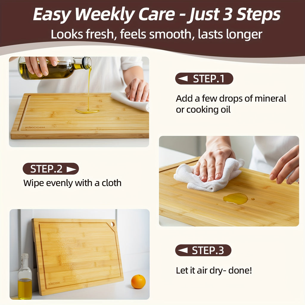 Modern 10pcs Bamboo Cutting Board Set – durable food prep and serving, 10pcs Bamboo Cutting Board Set with Hooks Trays Natural Bamboo Kitchen Gadgets Features A, designed for American homes, daily convenience and practical gifting