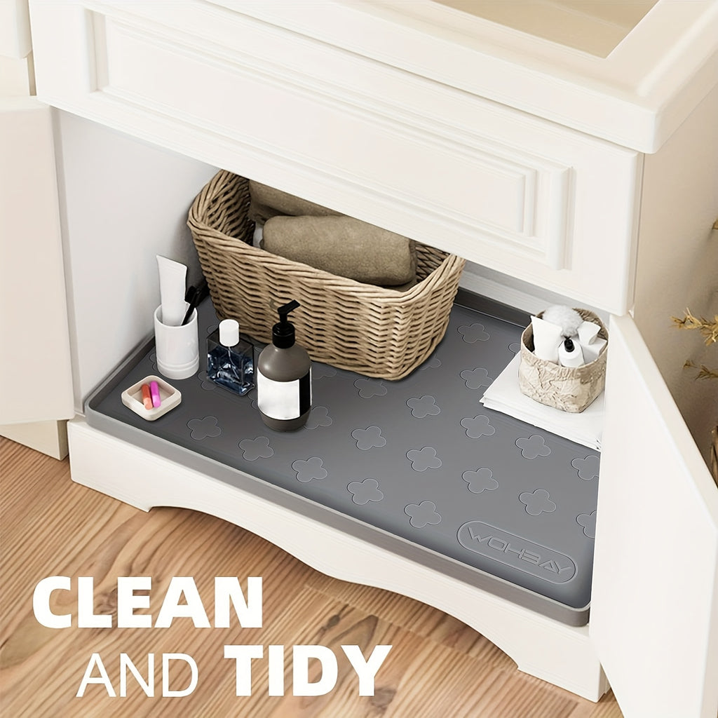 Heavy-Duty Adjustable Home Storage Rack – durable multi-purpose storage, Waterproof Under Sink Mat Measuring 34 X 22 Or 17 X 12 6 Designed, designed for American homes, daily convenience and practical gifting