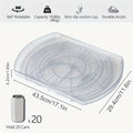 Smart Rotating Refrigerator Organizer – easy-access fridge organization, 360 Rotating Lazy Susan for Refrigerator Rectangular Fridge Organizer Cabinet Pantry Refrigerator, designed for American homes and practical gifting