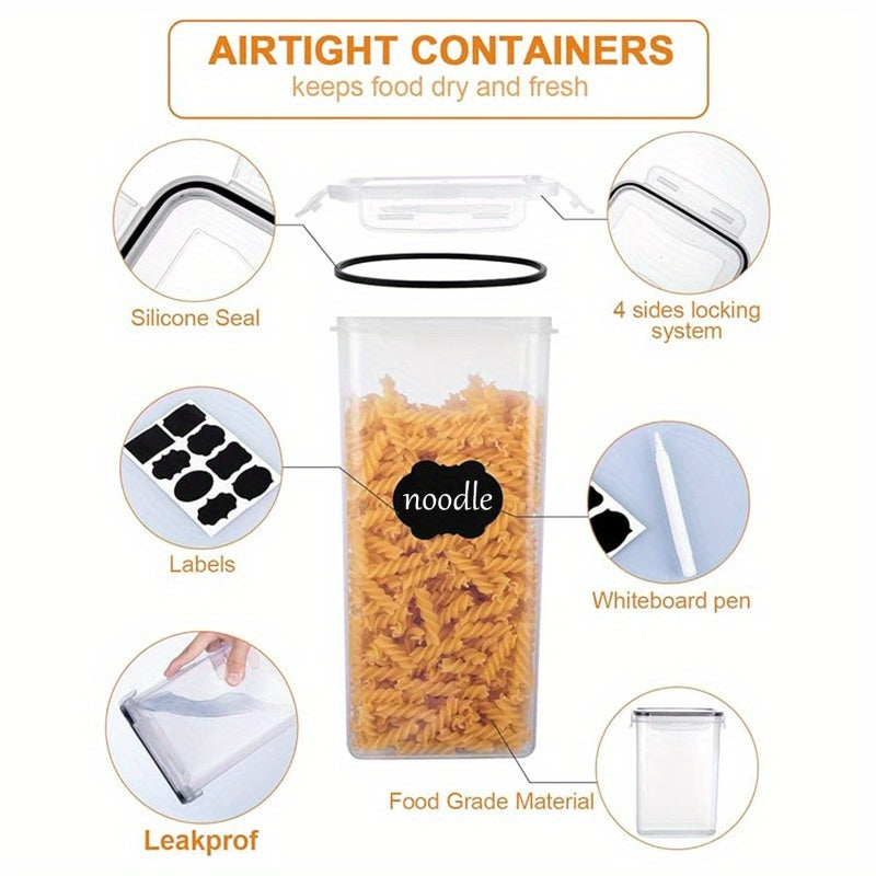 Compact 12/14/20/48/84pcs Airtight Food Storage Containers – leak-resistant reusable meal prep, 12 14 20 48 84pcs Food Storage Container Set Fresh-Keeping Boxes Easy-to-Secure Lids -, designed for American homes, daily convenience and practical gifti