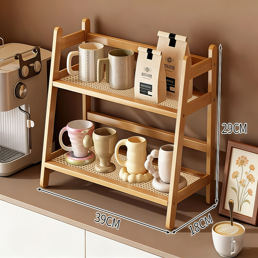 Storage Rack – Multi-Purpose 2/3Tier Adjustable Kitchen Storage Rack – multi-purpose organization