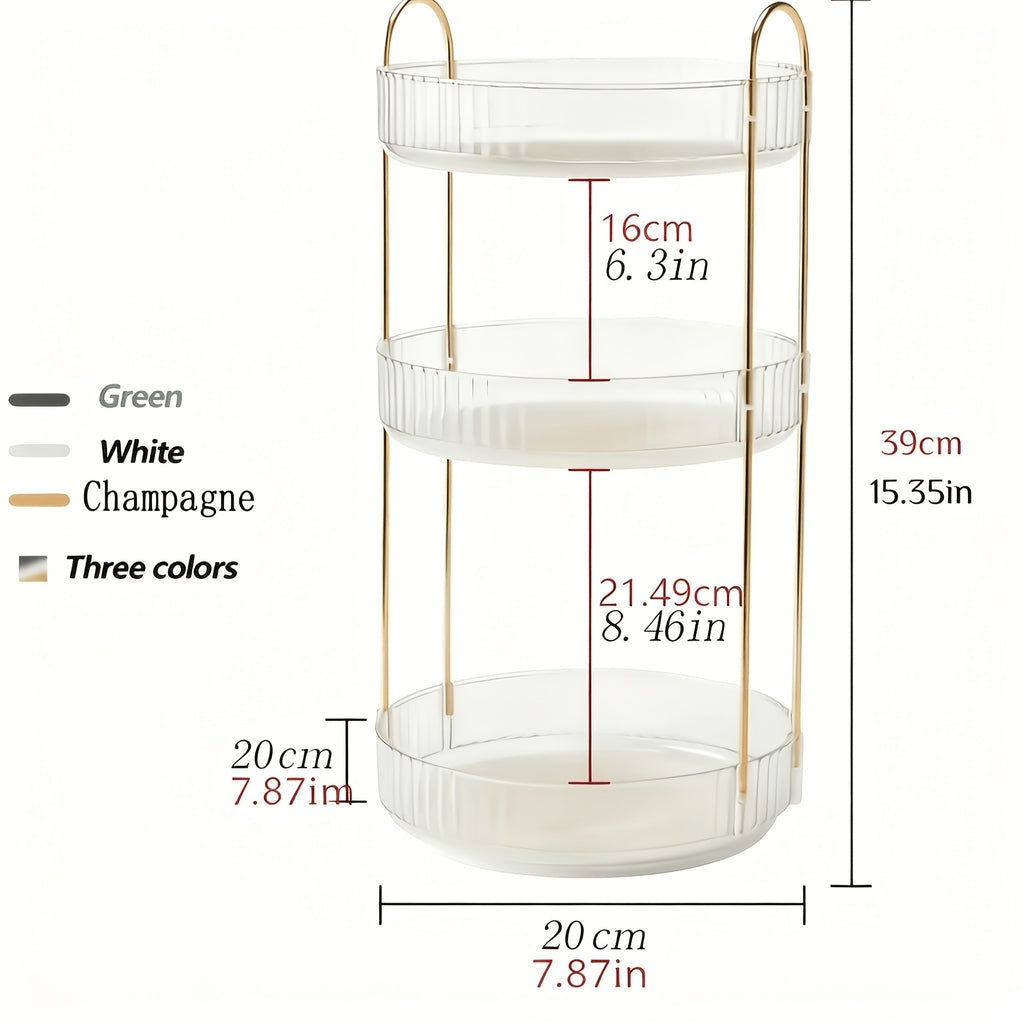 Smart Glass Spice Jar Set – clear reusable pantry storage, 360-Degree Rotating Seasoning Storage Box Suitable for Kitchens Bathrooms And Dressing Tables - Large, designed for American homes, daily convenience and practical gifting