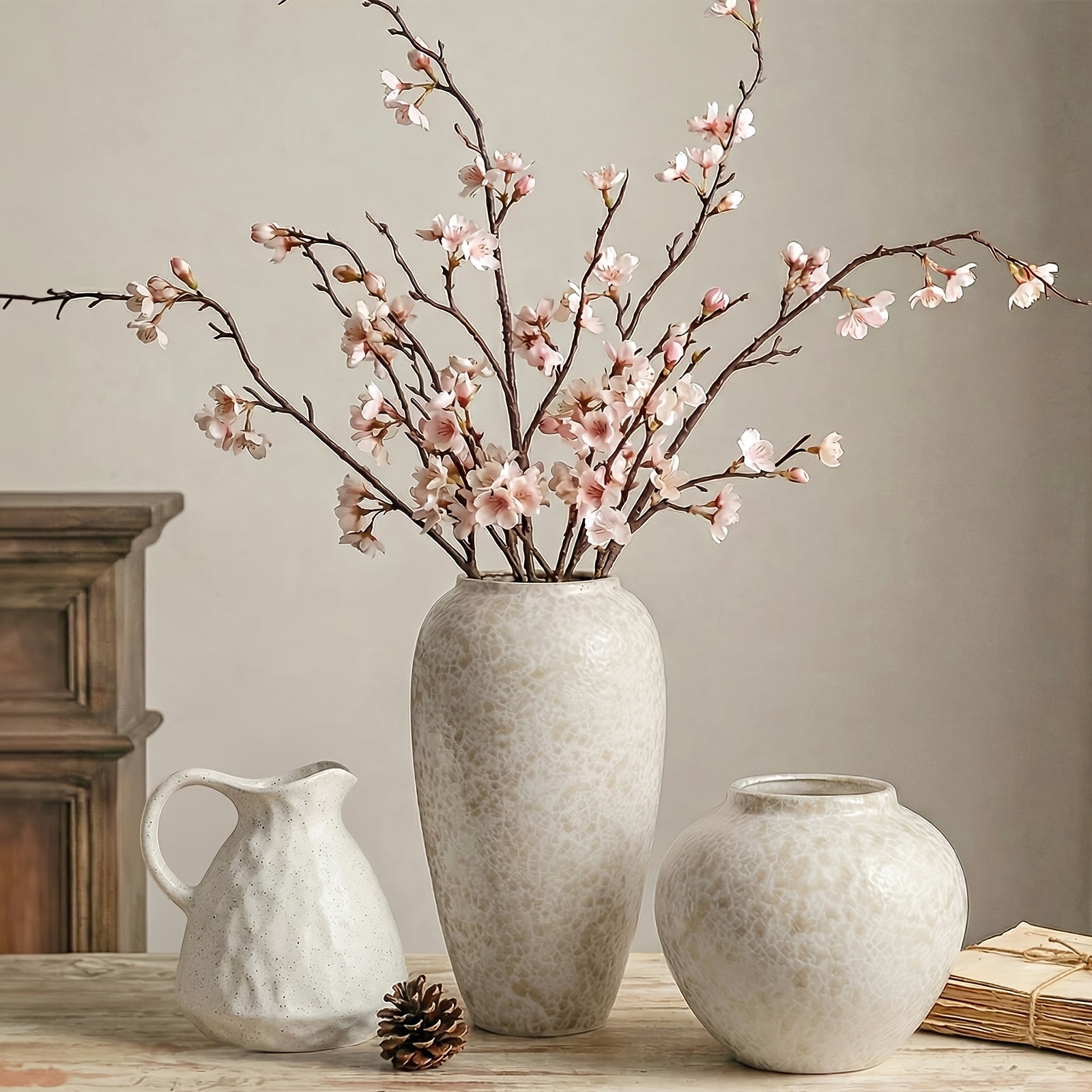 Modern Ceramic Flower Vase – stylish tabletop accent, versatile floral display, designed for American kitchens, pantries, apartments, home organization, daily use and practical gifting