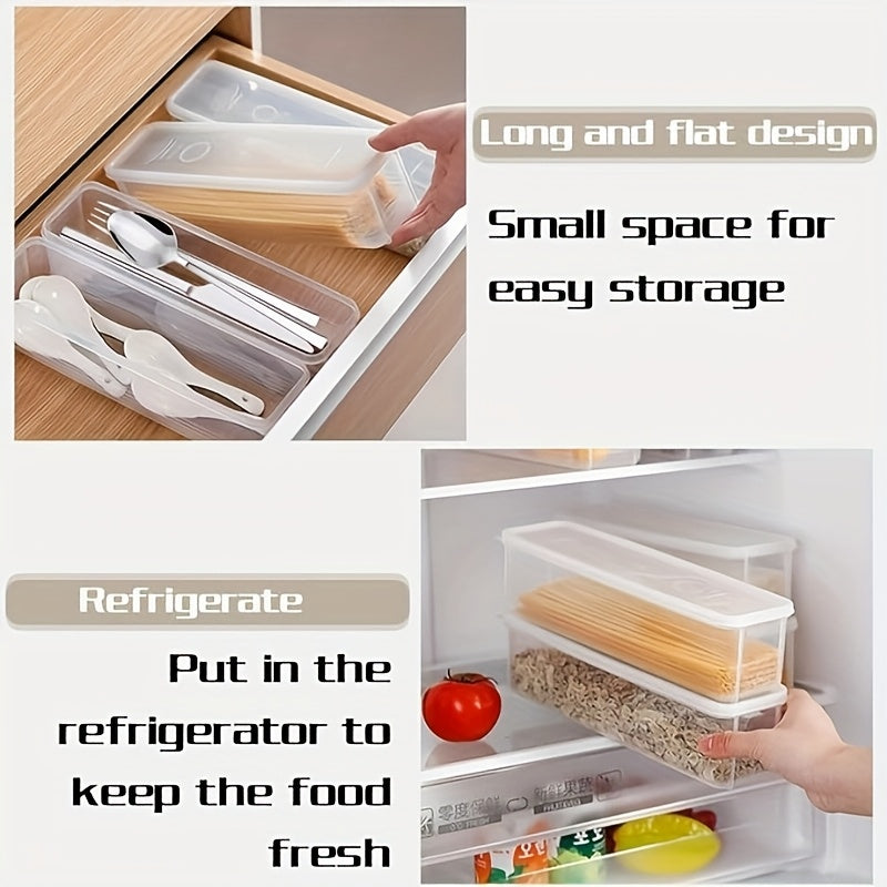 Versatile 2/4/6pcs Airtight Food Storage Containers – leak-resistant reusable meal prep, 2 4 6pcs Clear Rectangular Plastic Food Storage Containers with Flip-Top Lids - Airtight, designed for American homes, daily convenience and practical gifting