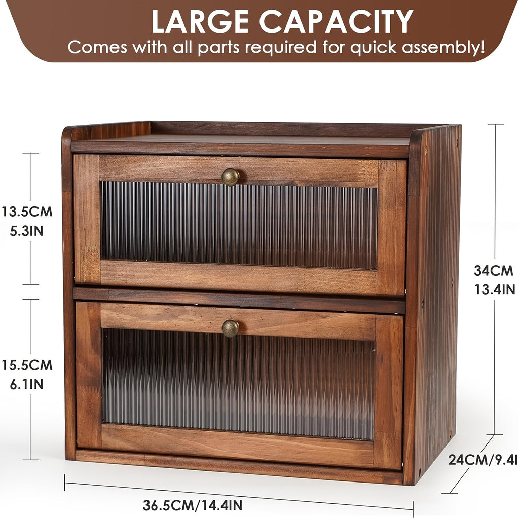 Space-Saving Countertop Bread Storage Box – fresh-bread countertop organization, Smart Countertop Bread Storage Box fresh-bread countertop organization Bread Box for Kitchen, designed for American homes and practical gifting