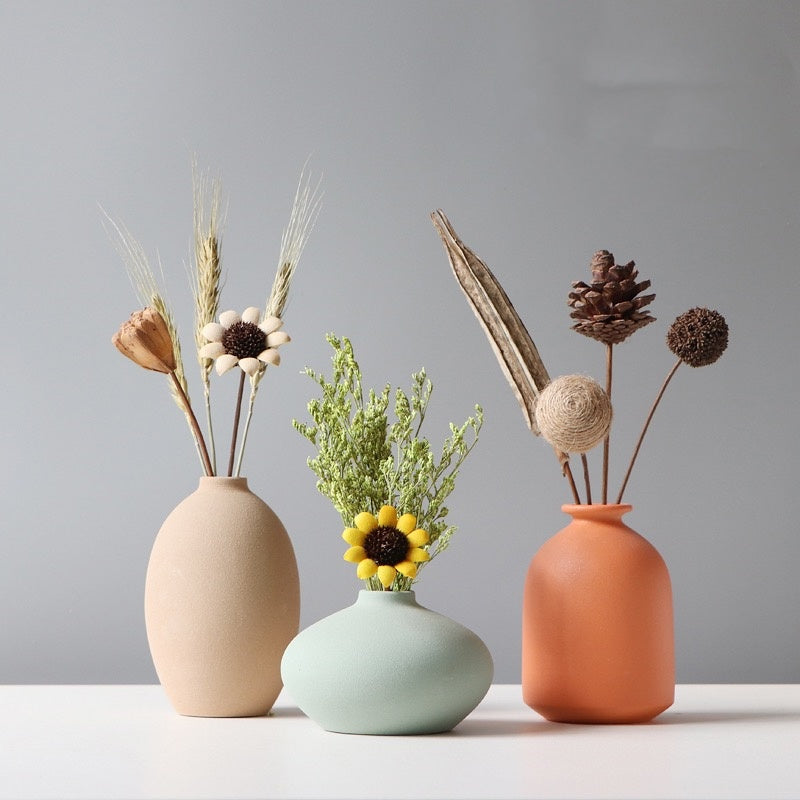 Compact 4pcs Ceramic Flower Vase – tabletop floral display and modern home decor, Premium 4pcs Ceramic Flower Vase tabletop floral display and modern home decor, designed for American homes and practical gifting