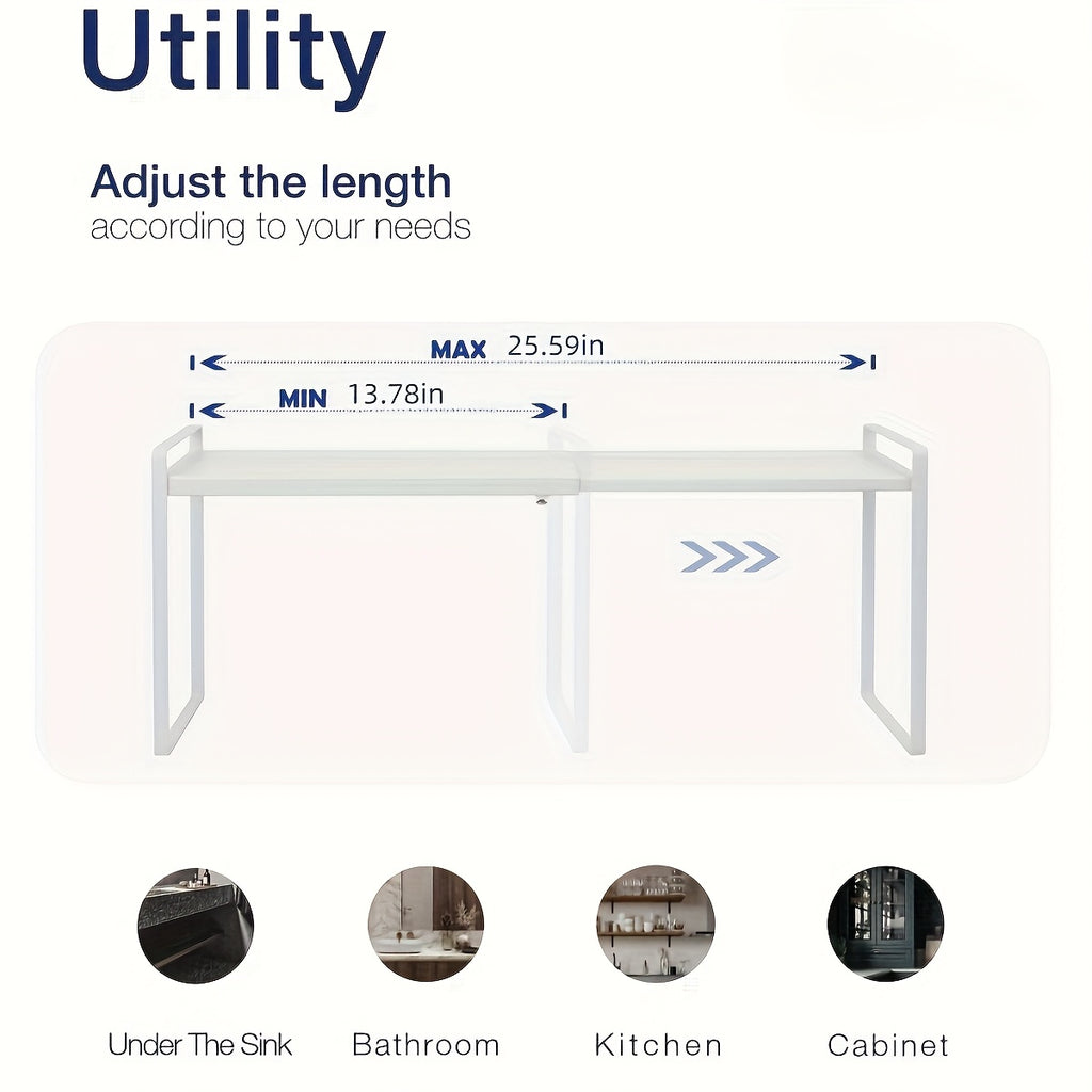 Premium Refrigerator Bottle Organizer – easy-access beverage storage, Adjustable Extendable Metal Cabinet Organizer Rack-Space-Saving Stackable Design for Kitchen Countertops Cupboards-Ideal for Food, designed for American homes, daily convenience an