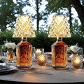 Ambient Home Decor – Crystal Clear Bottle Light, Table Lamp, Rechargeable LED Wine Lamp, Acrylic Lampshade, 2000Mah, 3 Colors, Bottle Lamp for Modern US Homes, relaxing room atmosphere, Vers