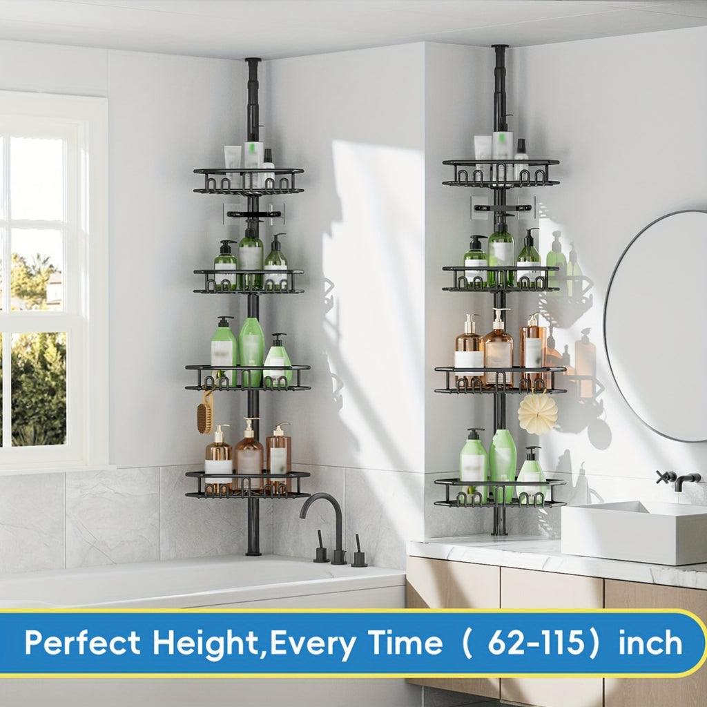 Space-Saving Adjustable Kitchen Storage Rack – multi-purpose organization, durable space-saving design, designed for American kitchens, pantries, apartments, home organization, daily use and practical gifting