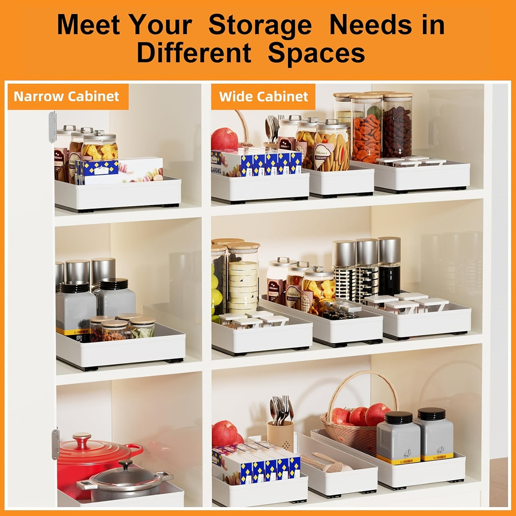 Versatile 3 Pack Pull-Out Cabinet Organizer – smooth-access cabinet organization, 3 Pack 15 7 Deep Pull Out Drawers For Pull-Out Cabinet Organizer Slide Out, designed for American homes, daily convenience and practical gifting