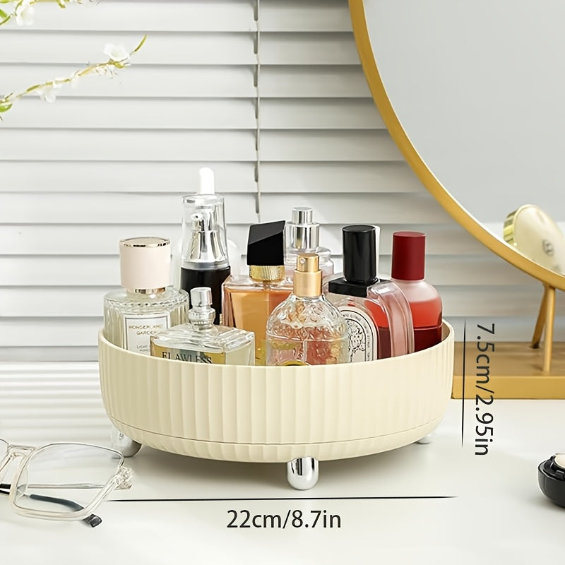 Space-Saving 1/2pcs Adjustable Home Storage Rack – durable multi-purpose storage, 1 2pcs 360 Rotating Kitchen Countertop Seasoning Storage Rack Cosmetic Desktop Storage Lotion Display, designed for American homes, daily convenience and practical gift