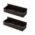 [Magnetic Storage Baskets] 2pcs Magnetic Storage Baskets No Drill Refrigerator Rack Kitchen Seasoning Holder Bathroom Toiletries Organizer for Fridge Microwave Oven Condiment Shelf 2pcs Movable Seasoning Organizer for Cans Drinks Wine