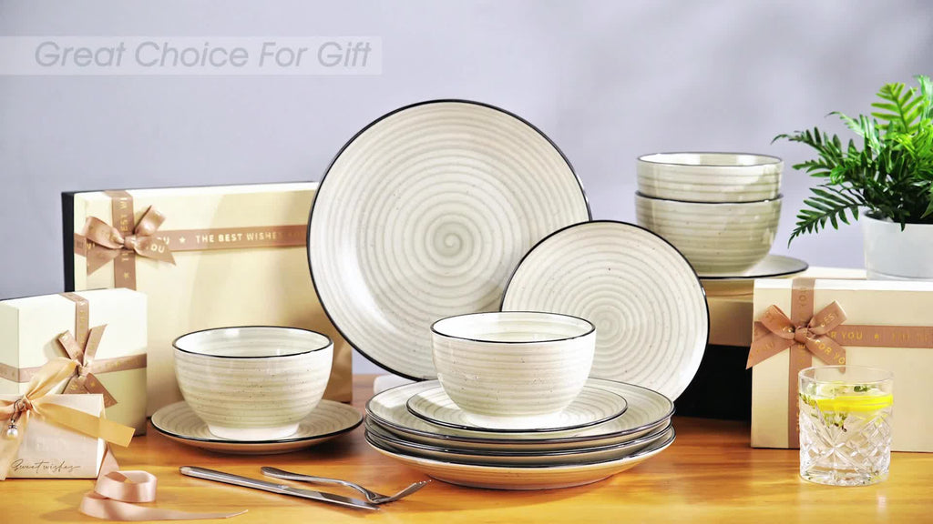 Easy-Access Home Storage Organizer – space-saving everyday organization, Zenora Ceramic Dinnerware Set Service for 6 Stoneware Set Bowls Set Dishes Set Including, designed for American homes, daily convenience and practical gifting