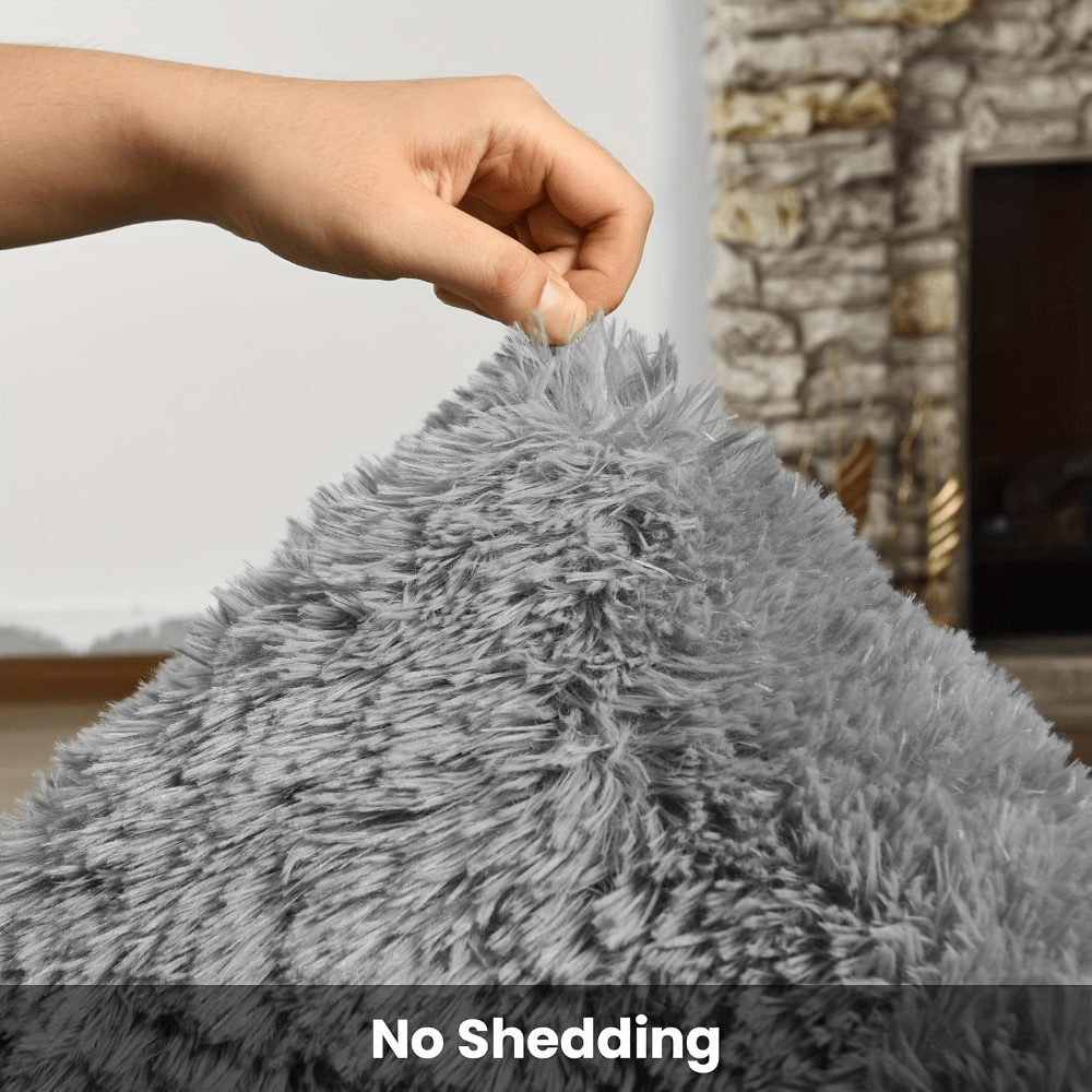 Area Rug – 1pc 200*300Cm/6.56*9.84Ft Long Mat - Super Soft And Comfortable, Fluffy Texture, P