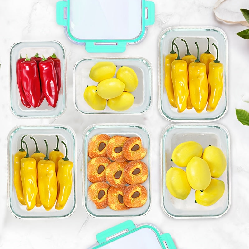 Easy-Access Refrigerator Storage Organizer – easy-access fridge organization, Set of 10 Glass Containers with Lids for Storage Ideal for Meal Preparation And, designed for American homes, daily convenience and practical gifting