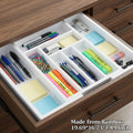 Versatile Stackable Storage Drawer – smooth-access cabinet organization, Expandable Cutlery Tray Holder Drawer Organizer Adjustable Tray Organize Kitchen Silverware Cutlery Knives And, designed for American homes, daily convenience and practical gift