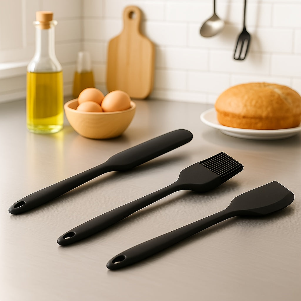 9pcs Silicone Cooking Utensils, Rainbow Kitchen Utensils Set, Titanium Cooking Utensils Set with Stainless Steel Handle, Silicone Spatula, Heat Resistant Silicone Utensils for Cooking, Non-Stick Spatula Set, Ladle with Stainless Steel Handle