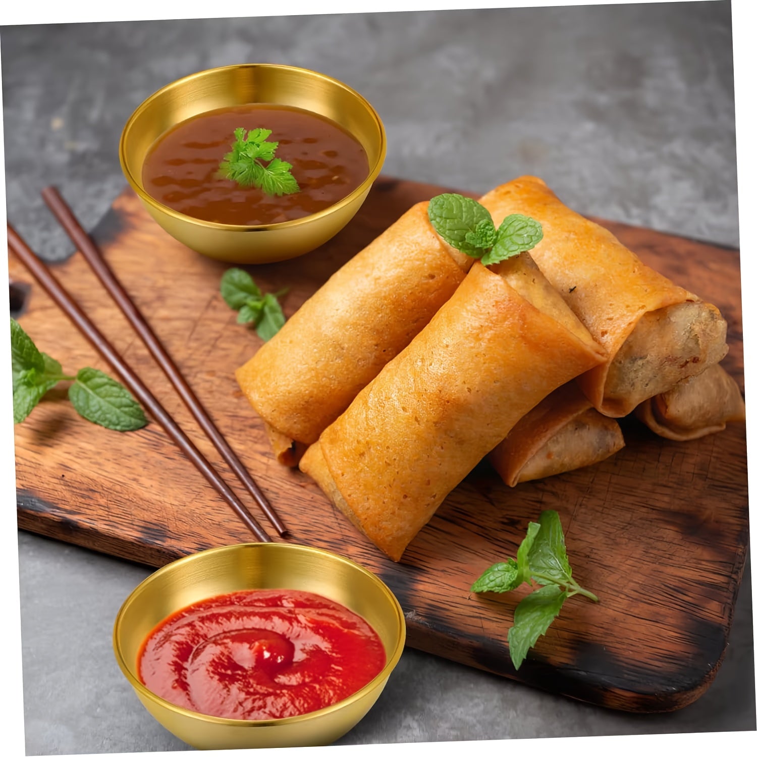 50 Stainless Steel Sauce Dishes, 3.2-inch Dipping Bowls, Mini Condiment Bowls, Small Dipping Bowls Suitable for Various Condiments such as Soy Sauce, Garlic, Ketchup, Chili Oil, Vinegar, and Other Condiments