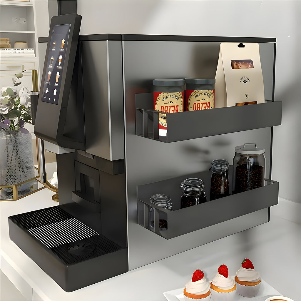 Magnetic Spice Rack, Heavy-duty Magnetic Refrigerator Storage Strip, Space-saving Vertical Storage Design, Suitable for Kitchen, Pantry, Office- Easy Installation Without Tools, Refrigerator Magnets