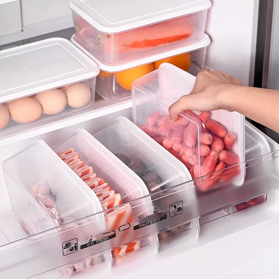 Versatile 20pcs Stackable Home Storage Bins – portable space-saving storage, 20pcs 10 Containers 10 LIDS Frozen Preservation Box Set Storage Container It Adopts a, designed for American homes, daily convenience and practical gifting