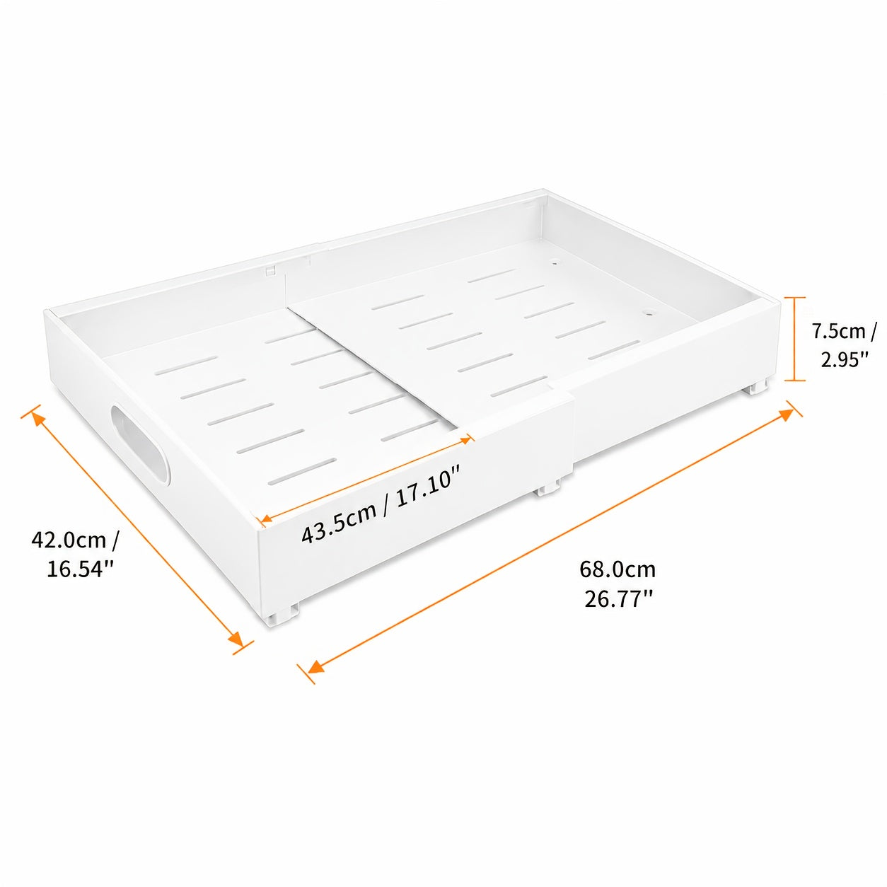 Home Living Essential – Multi-purpose Retractable Drawer Cabinet Under Sink And Cabinet 17 1 to 26 77