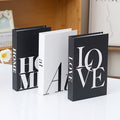 Easy-Access 3pcs Home Storage Organizer – space-saving everyday organization, 3pcs Nordic Style Book Decor Set for Coffee Table or Desk - Minimalist Fake, designed for American homes, daily convenience and practical gifting