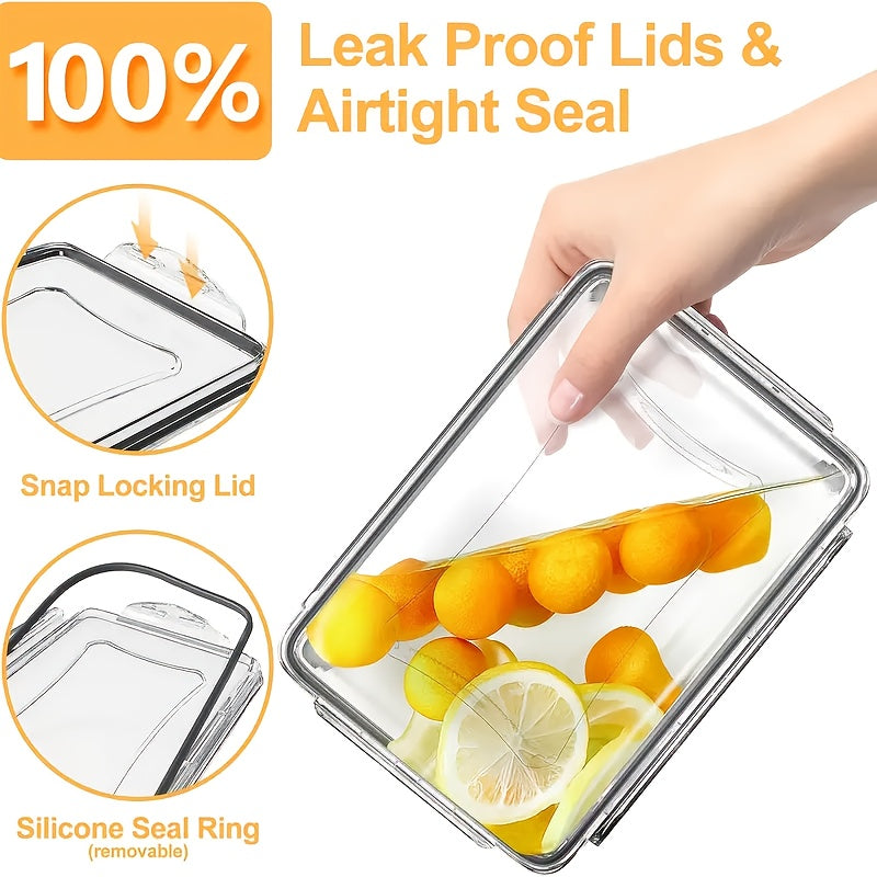 Compact 40pcs Airtight Food Storage Containers – leak-resistant reusable meal prep, 40pcs 20pcs Containers 20pcs Lids 10pcs 5pcs Containers 5pcs Lids Food Storage Container with, designed for American homes, daily convenience and practical gifting