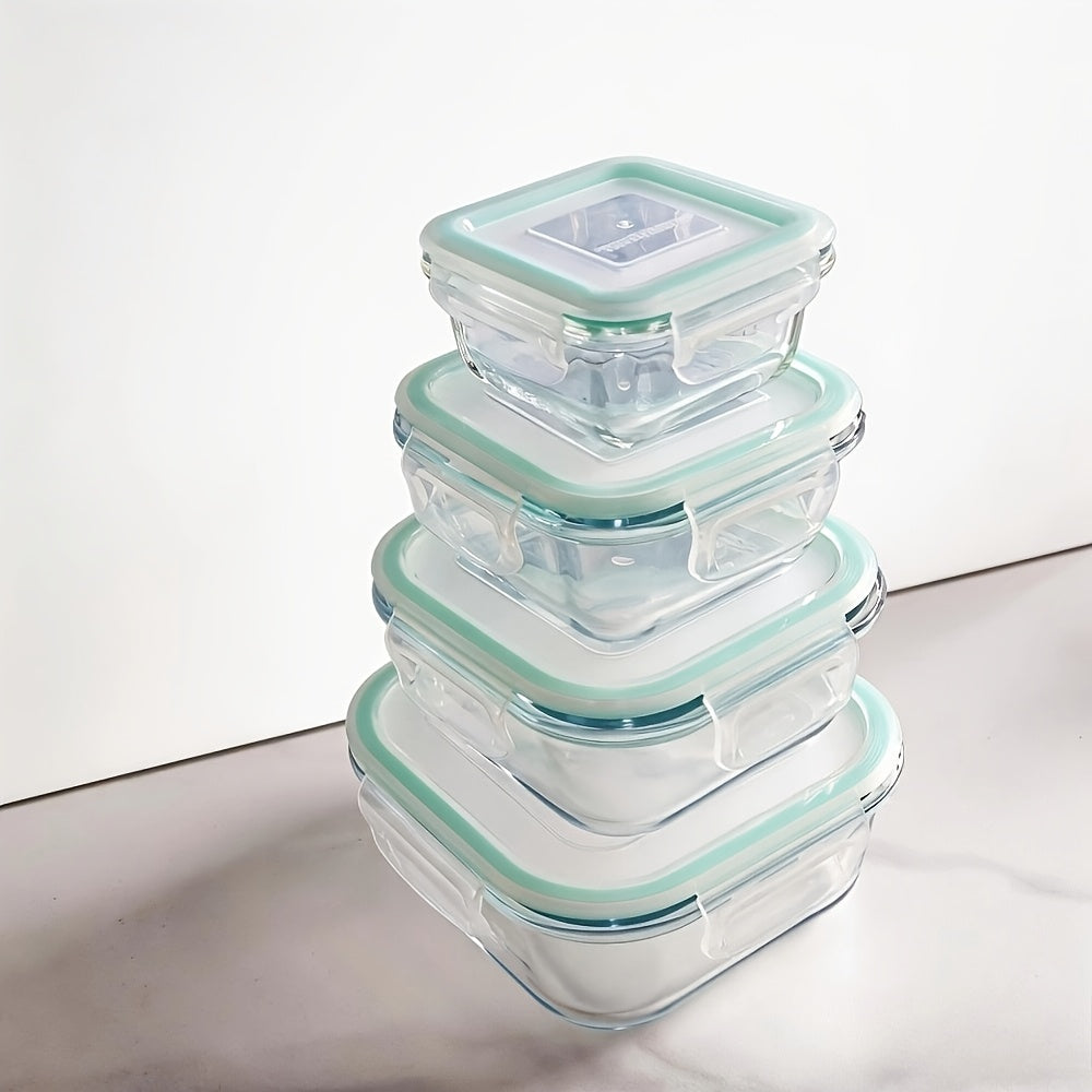 Food Storage Containers – Versatile 4/8pcs Airtight Food Storage Container Set – leak-resistant lids, reusab