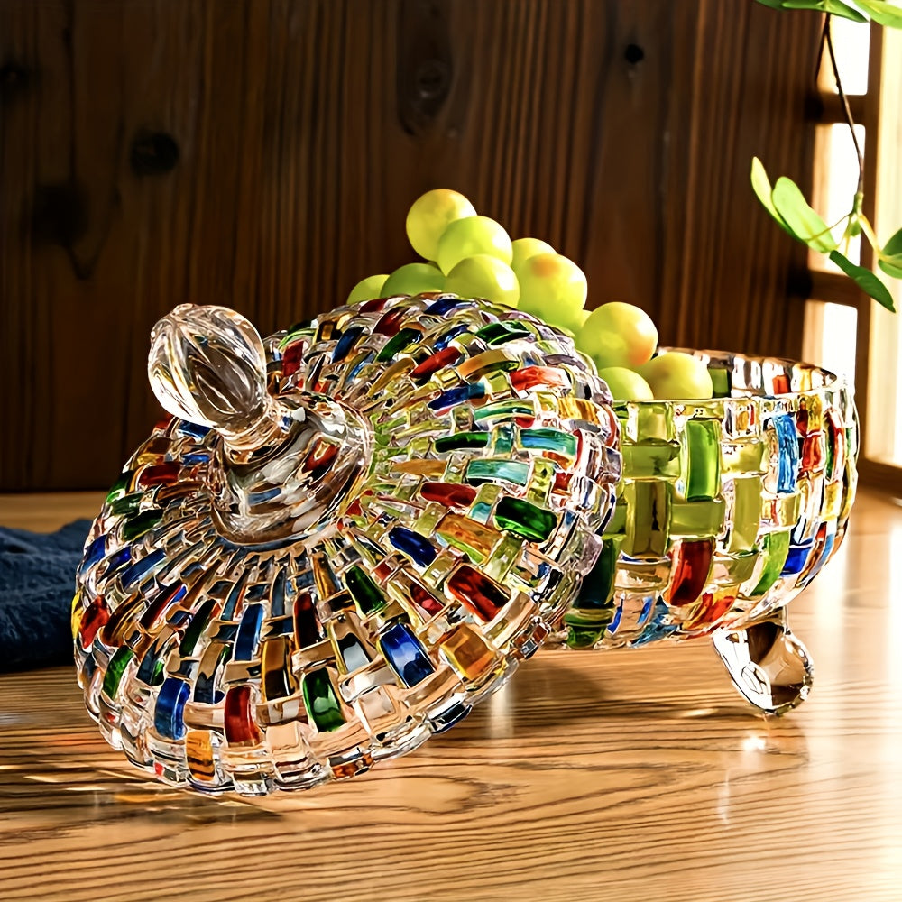 Versatile Airtight Storage Jar Set – clear reusable pantry storage, High Rating - Elegant Painted Crystal Candy Jar with Lid - Snack Jar Jewelry, designed for American homes, daily convenience and practical gifting