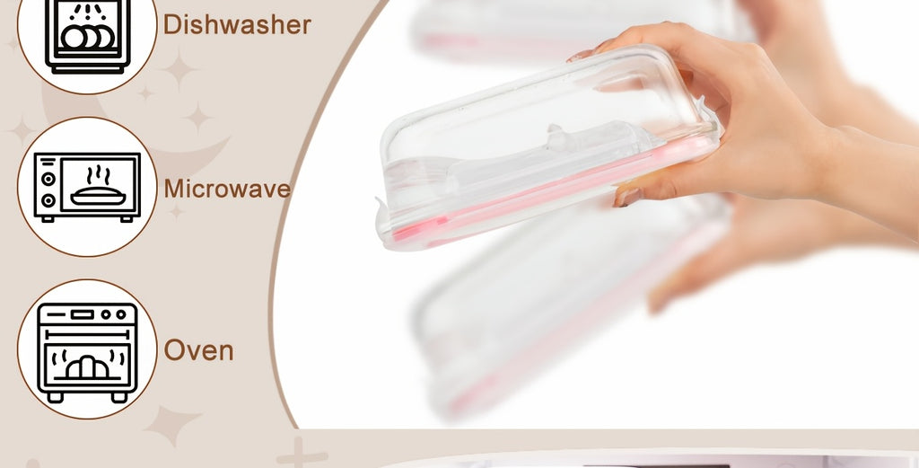 Heavy-Duty 16pcs Glass Meal Prep Container Set – leak-resistant reusable meal prep, 16pcs 8 Lids And 8 Containers Sealed Glass Food Storage Containers Lunch Boxes Microwave, designed for American homes, daily convenience and practical gifting