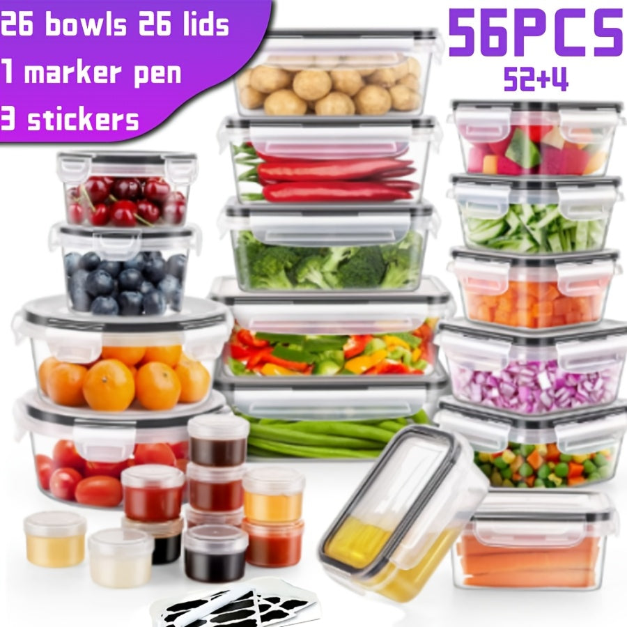 Home Organizer – Space-Saving 22/52/55/56/58pcs Reusable Drinkware Set – easy-access beverage stora