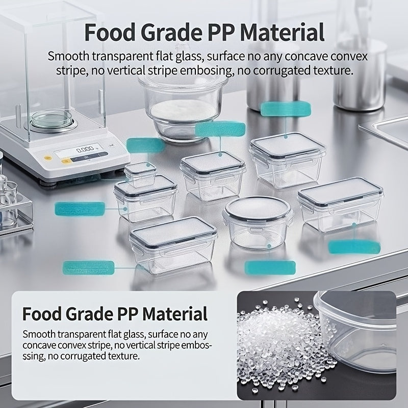 Modern 48/24Pcs Airtight Food Storage Containers – leak-resistant reusable meal prep, Food Storage Container Set 48 24Pcs Food Storage Container Set Fresh-Keeping Boxes Easy-To-Secure Lids, designed for American homes, daily convenience and practical