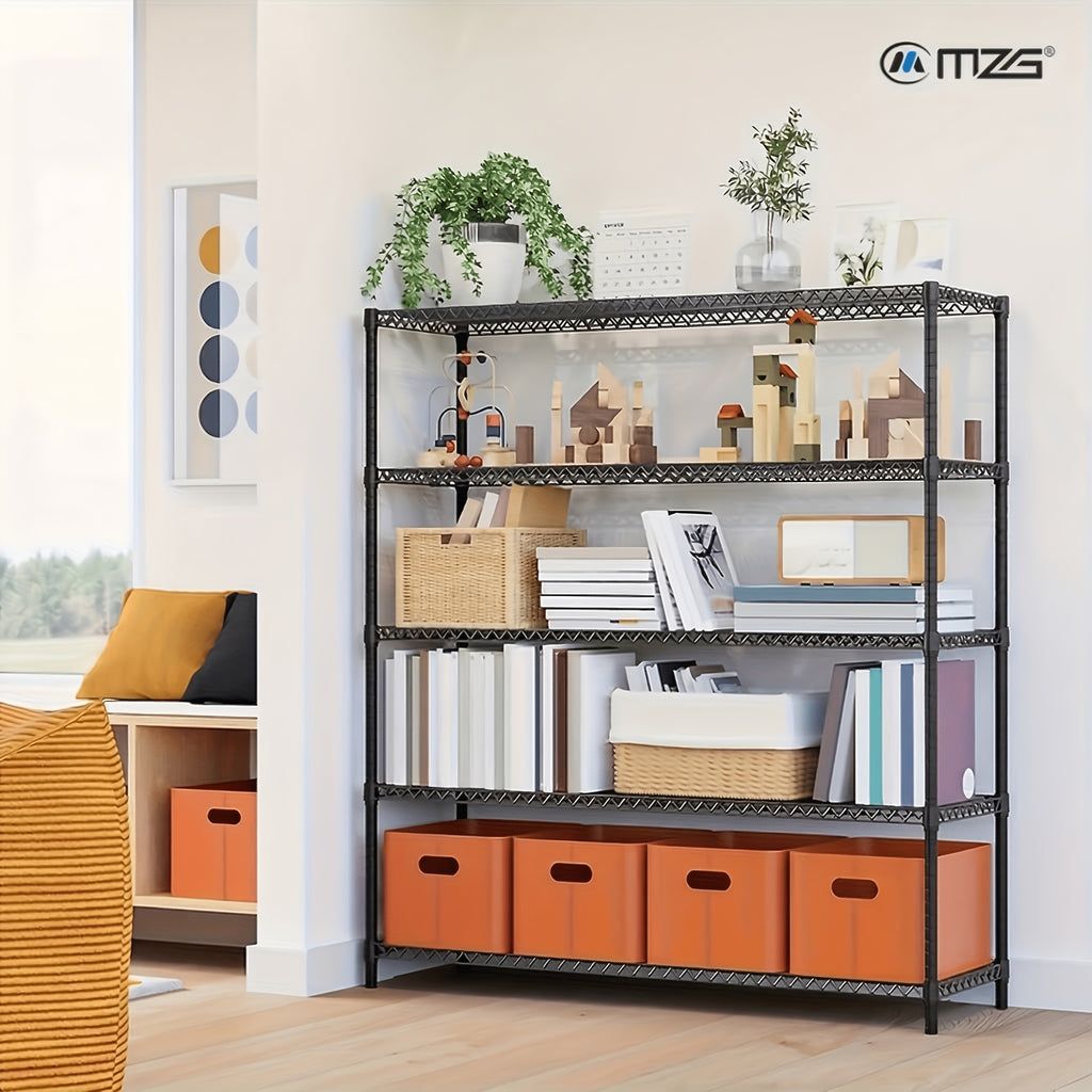 Smart 5/4/3 Tier Adjustable Home Storage Rack – durable multi-purpose storage, MZG 2000 1600 1000 Lbs 5 4 3 Tier Storage Shelving Steel Heavy Duty, designed for American homes, daily convenience and practical gifting
