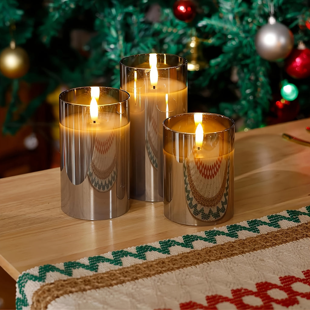 Heavy-Duty Decorative Home Lighting – warm functional room lighting, 8-mode Remote Control High-grade Grey Candle Battery Powered batteries Not Included Bedroom Decoration And, designed for American homes, daily convenience and practical gifting