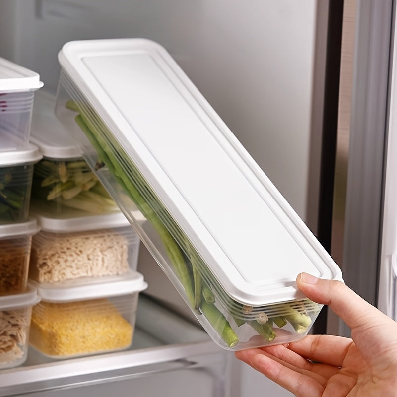 Versatile 2/4/6pcs Airtight Food Storage Containers – leak-resistant reusable meal prep, 2 4 6pcs Clear Rectangular Plastic Food Storage Containers with Flip-Top Lids - Airtight, designed for American homes, daily convenience and practical gifting