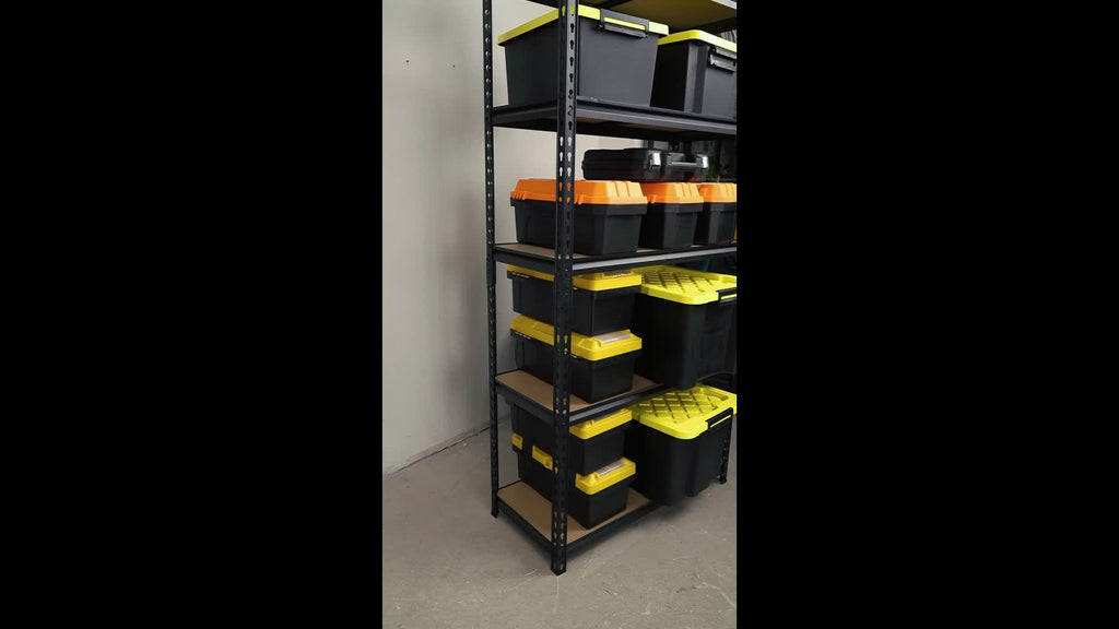 Versatile 5 Tier Adjustable Home Storage Rack – durable multi-purpose storage, 2000LBS Garage Shelving 72 H Storage Shelves Heavy Duty Shelving 5 Tier Metal Shelves, designed for American homes, daily convenience and practical gifting