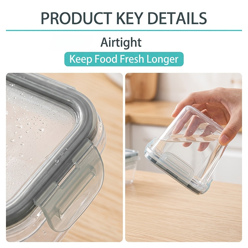 Modern 48/24Pcs Airtight Food Storage Containers – leak-resistant reusable meal prep, Food Storage Container Set 48 24Pcs Food Storage Container Set Fresh-Keeping Boxes Easy-To-Secure Lids, designed for American homes, daily convenience and practical