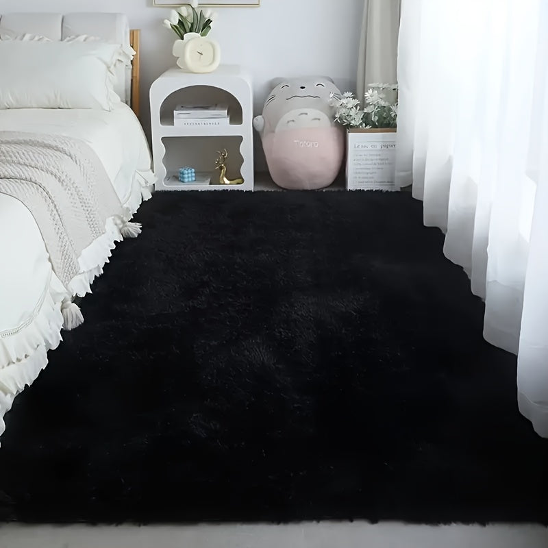 Area Rug – Large Modern Minimalist - Thick Memory Foam Padding, Soft Non-Slip Machine-Washabl