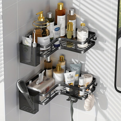 2-Tier Rotating Countertop Organizer – view 2