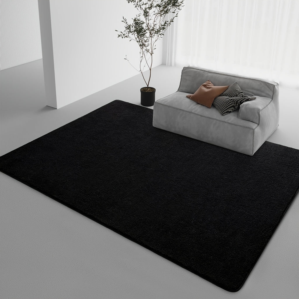 Soft Area Rug – Large Plush Carpet Suitable for Living Room & Bedroom - Soft Fluffy Floor Mat with Plush Pile, Machine Washable Non-Slip, Large Rectangular Indoor Carpet for Home Dorm Office