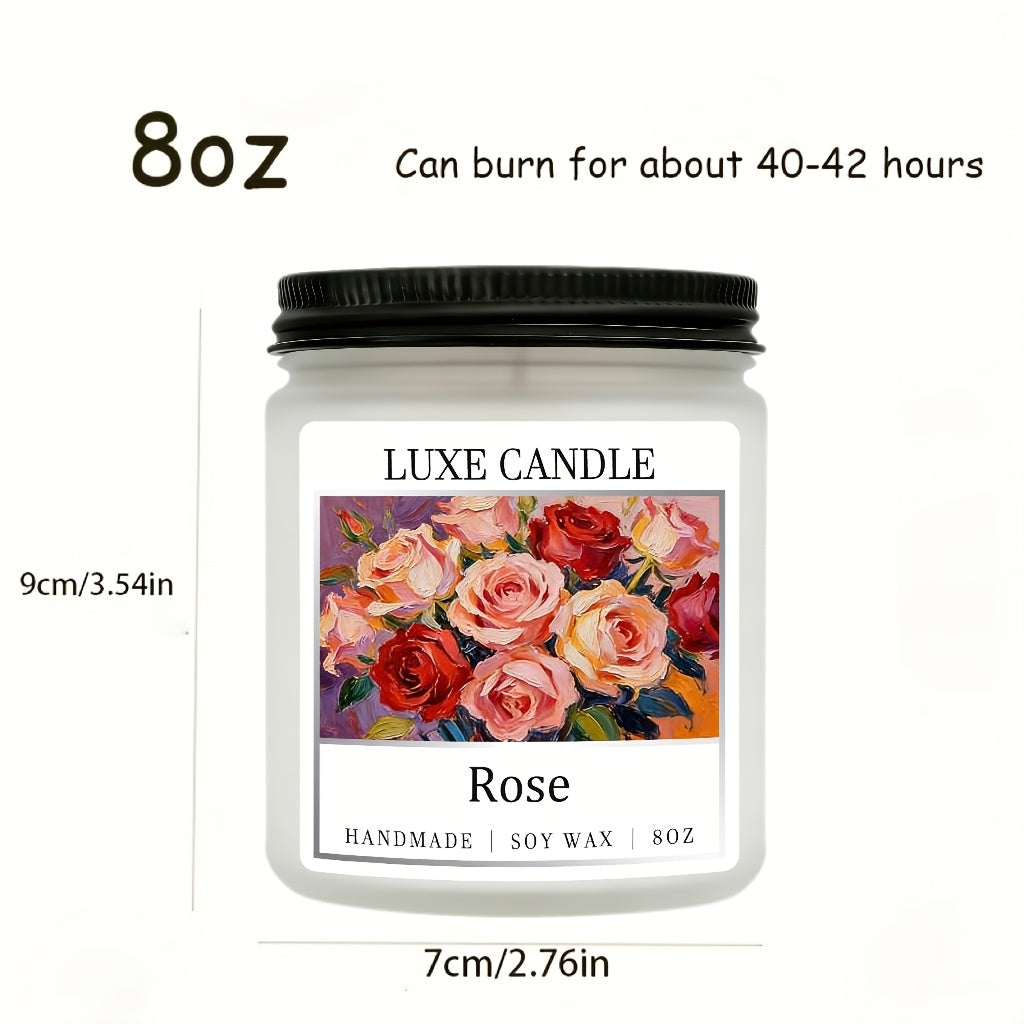 8 Ounces Scented Candle, Lasting More Than 12 Hours, Perfect for Halloween, Christmas, And Valentine's Day Gifts for Men And Women, Home Fragrance, Fashion, And Interior Decoration