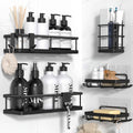 Easy-Access Home Storage Organizer – space-saving everyday organization, Shower Caddy Adhesive No Drill Bathroom Shower Organizers With Removable Hooks Rust Proof Shower, designed for American homes, daily convenience and practical gifting