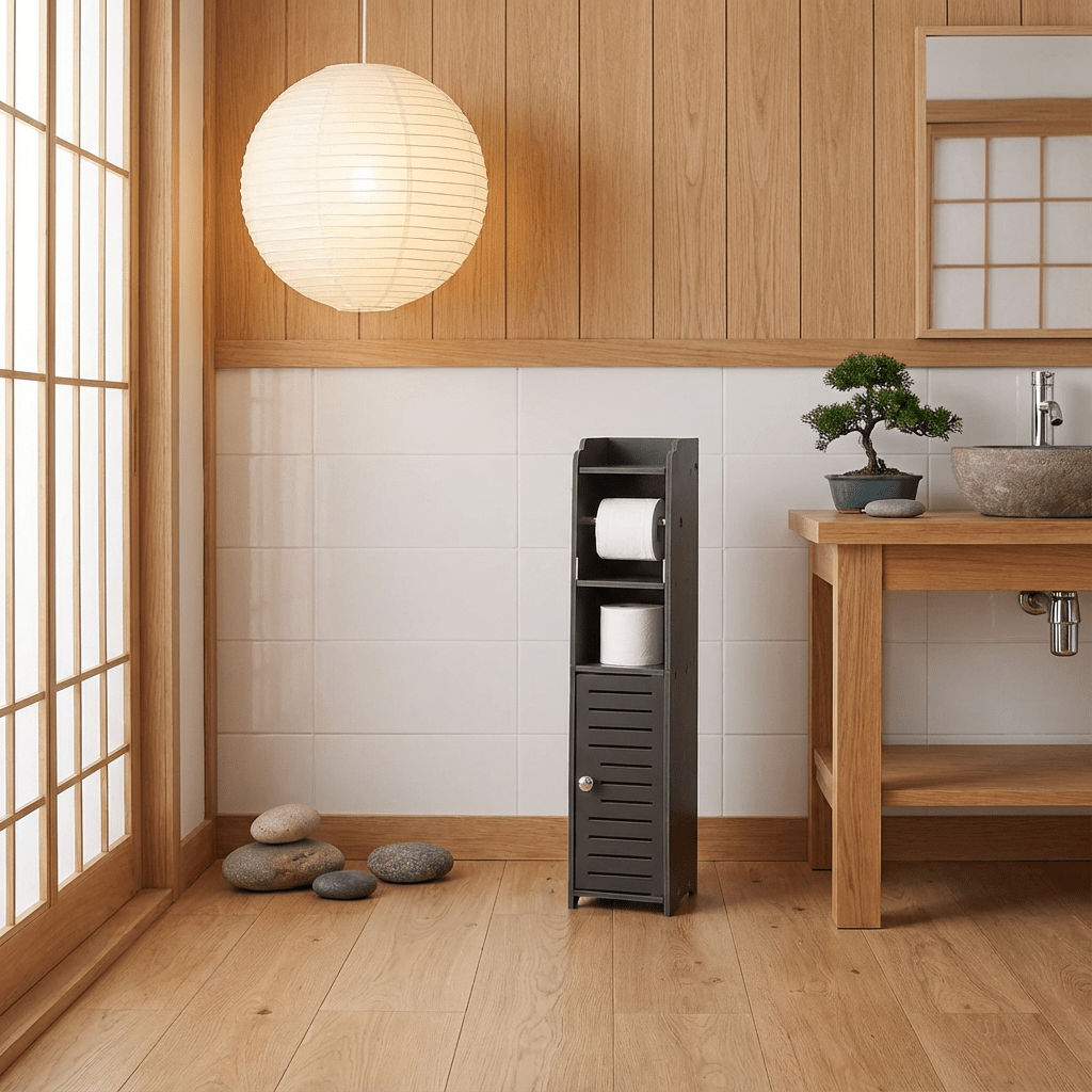 Compact Home Storage Organizer – space-saving everyday organization, Compact Storage Unit for Bathrooms Designed with a Slim Profile And Made from Durable, designed for American homes, daily convenience and practical gifting