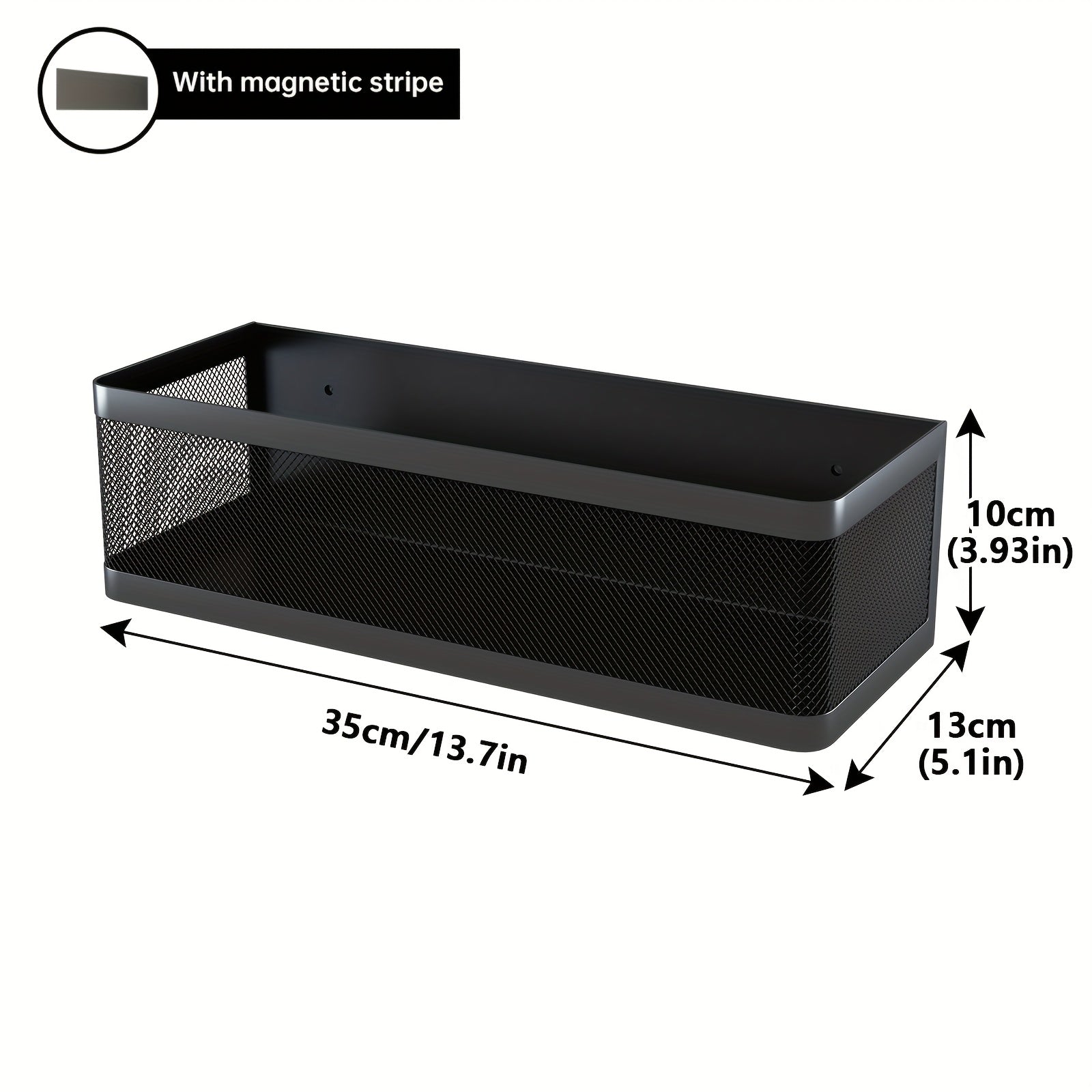 Storage Rack – Space-Saving Magnetic Refrigerator Storage Rack – multi-purpose organization, dura