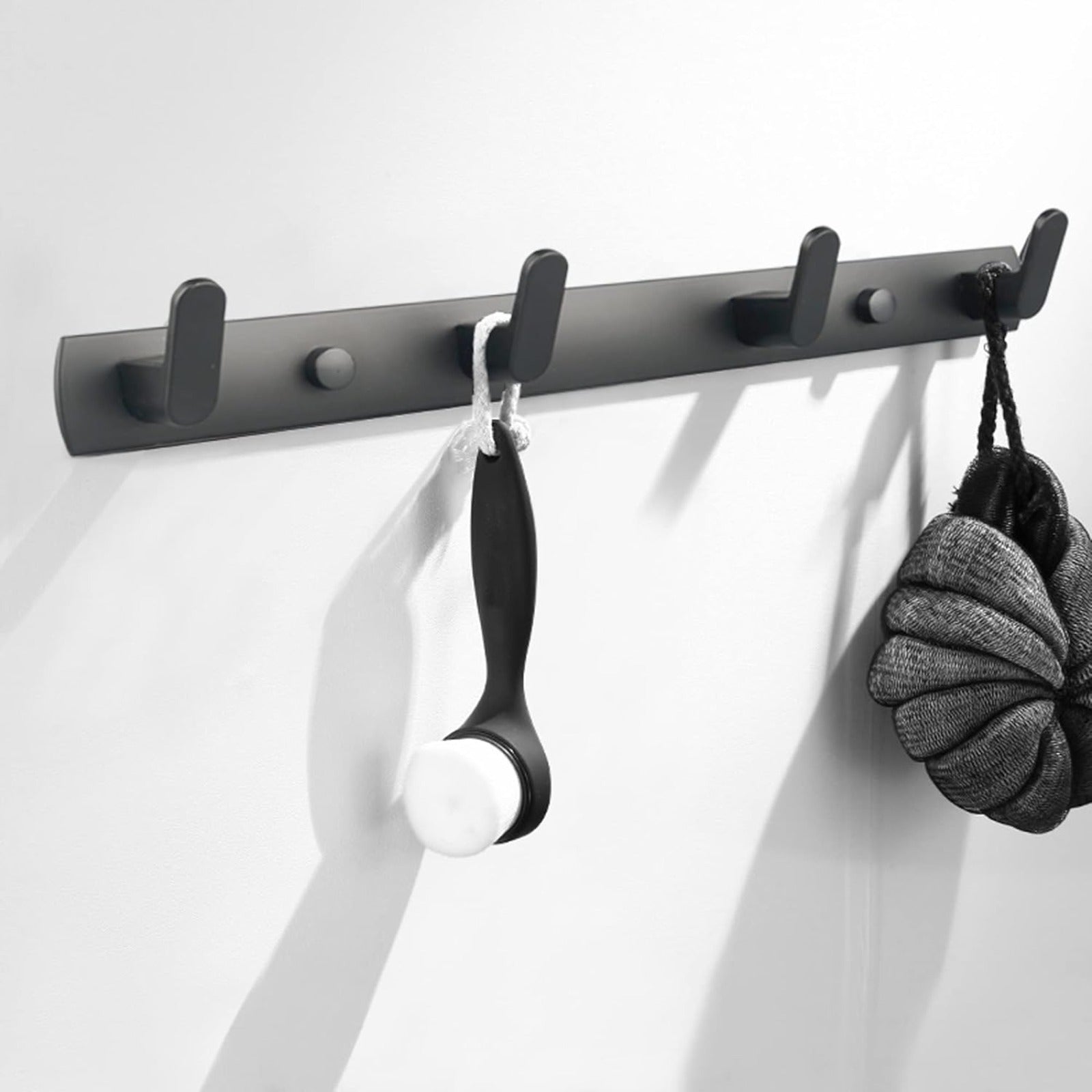 Home Storage Organizer – Magnetic Hooks, Heavy Duty Coat Magnetic Rack, Wall Mounted Coat Rack Rail Hook Rack, Strong Rubber Magnetic Hanger for Refrigerator, Metal Cabinet, Hanging Coat, To